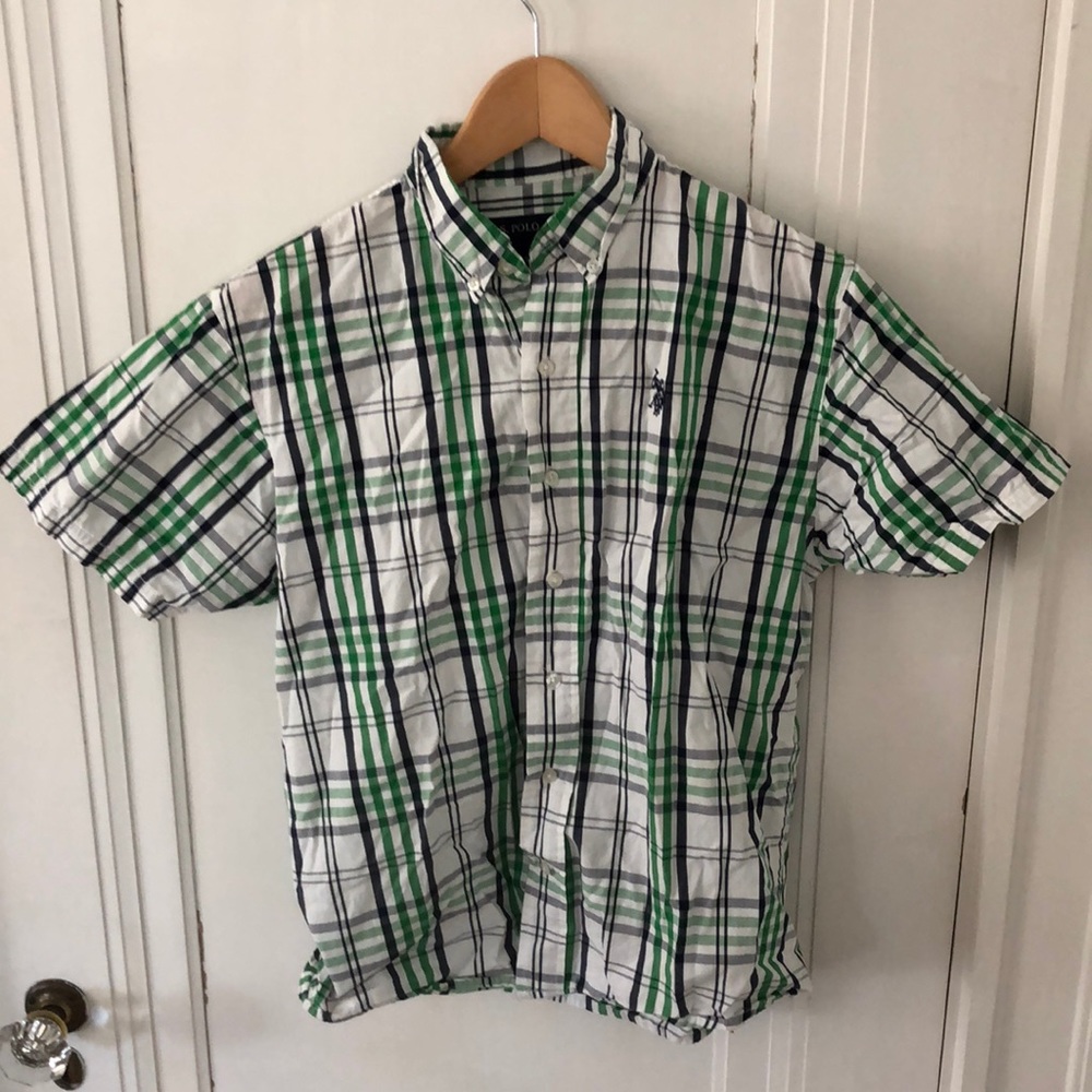 U.S. Polo Assn. Short Sleeve Button Down